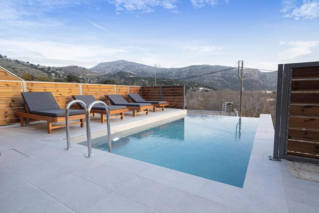 Lasithi Luxury Villa Mesa Lasithi Dış mekan fotoğraf