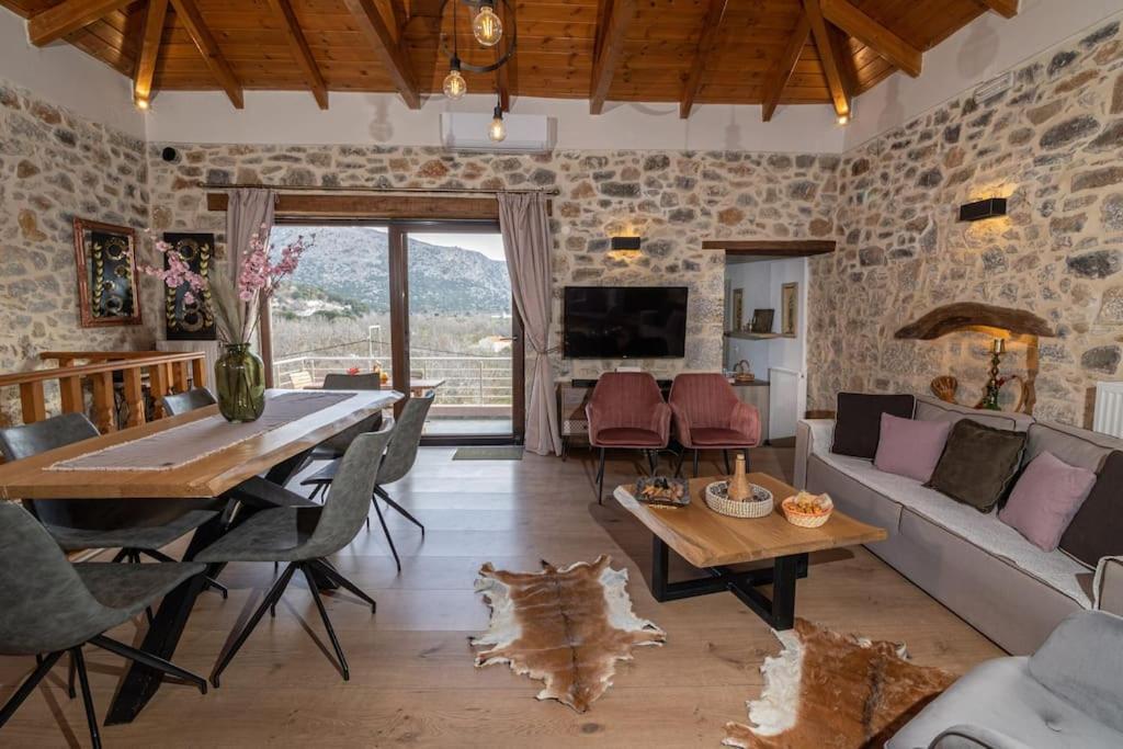 Lasithi Luxury Villa Mesa Lasithi Dış mekan fotoğraf
