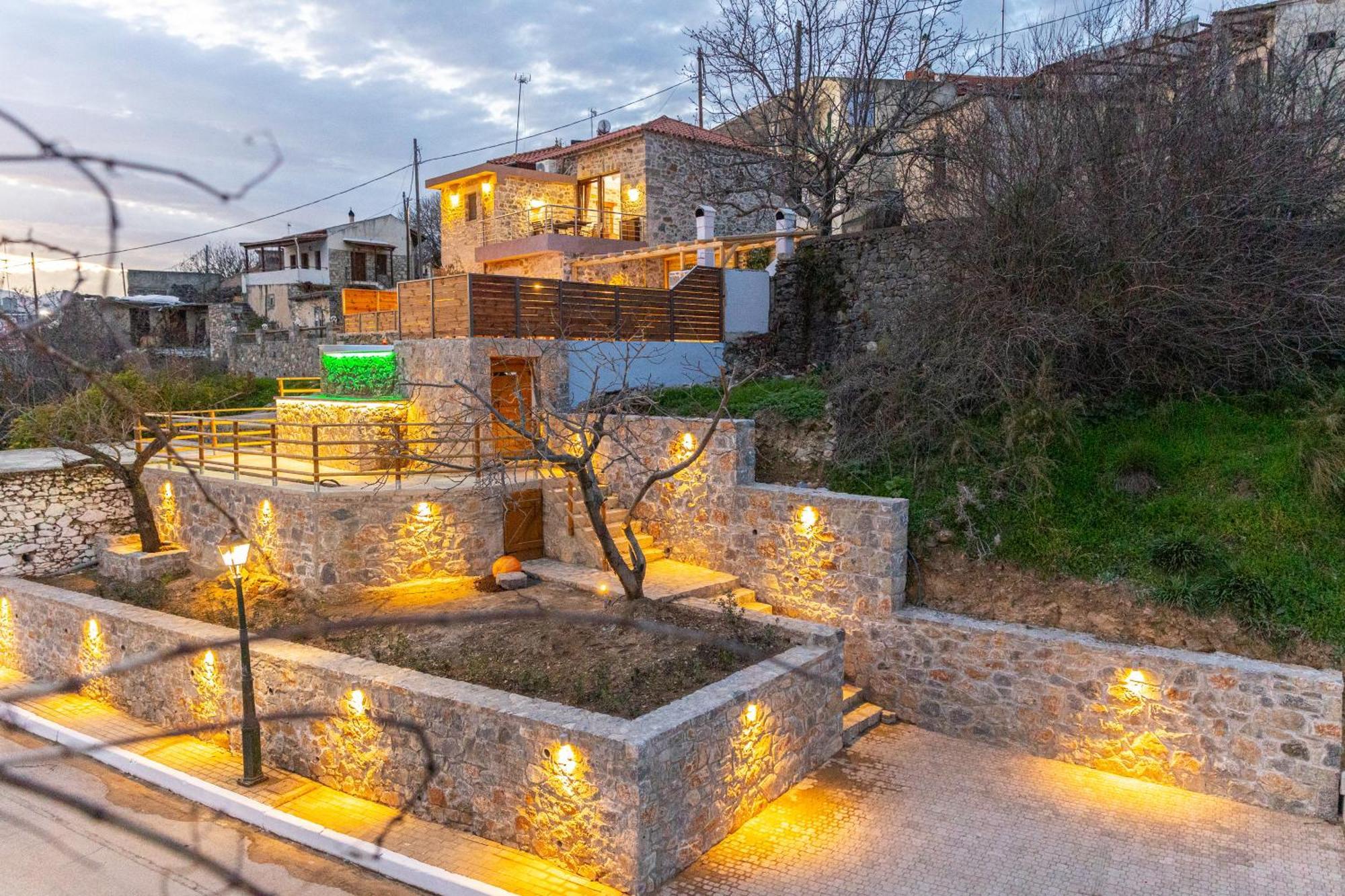Lasithi Luxury Villa Mesa Lasithi Dış mekan fotoğraf