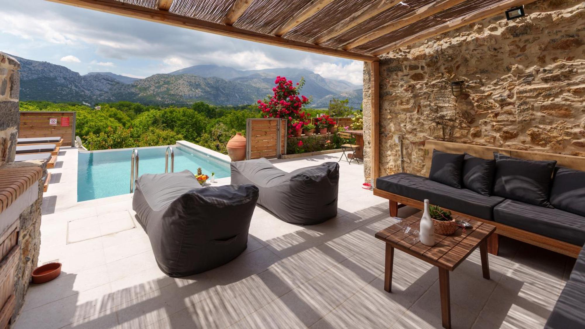 Lasithi Luxury Villa Mesa Lasithi Dış mekan fotoğraf
