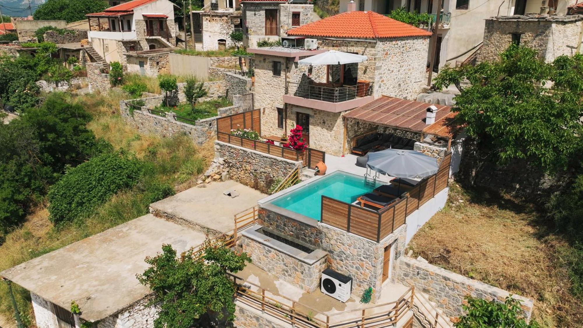 Lasithi Luxury Villa Mesa Lasithi Dış mekan fotoğraf